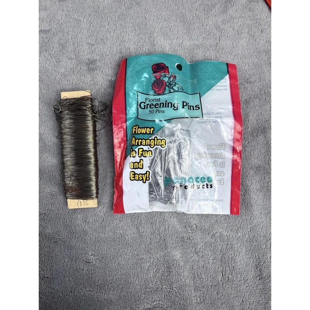 Ashland KCI Panacea Craft Lot Glue Sticks Magnets Greening Pins Wire Tools‎
